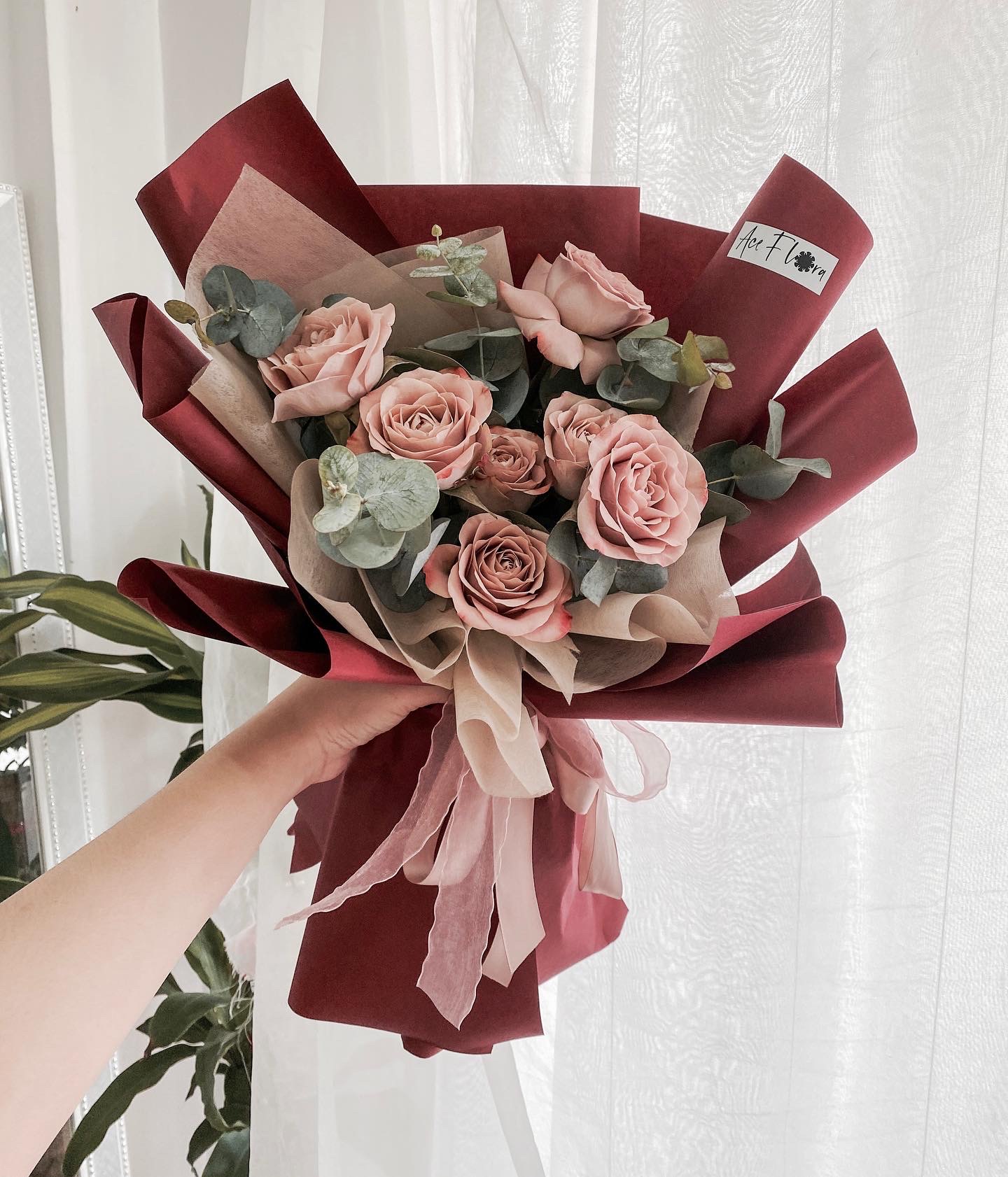 Cappuccino Rose Bouquet | Ace Flora